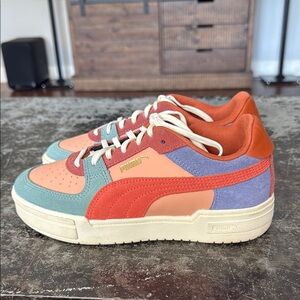 Puma x Tinycottons Multicolor Trainer Sneakers Size 6.5 Childrens